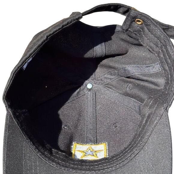 Black U.S. Army Men's Hat - Picture 5 of 6